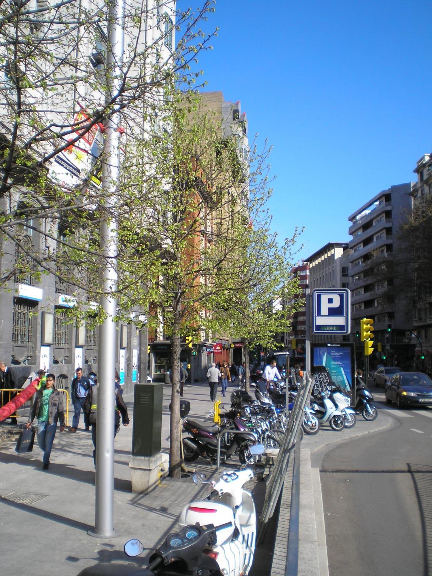 Apartamentos Plaza Espana Deluxe Zaragoza Buitenkant foto
